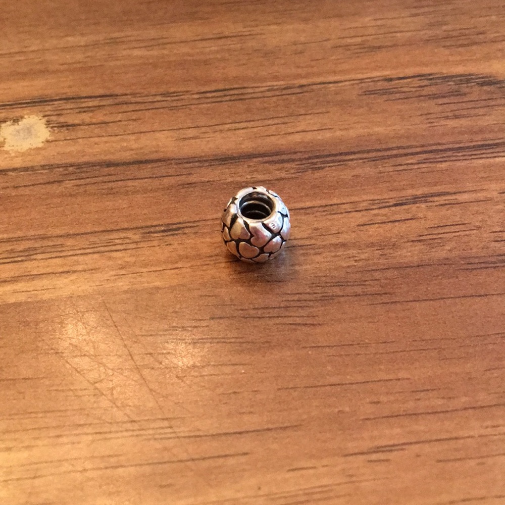 Pandora charm with hearts